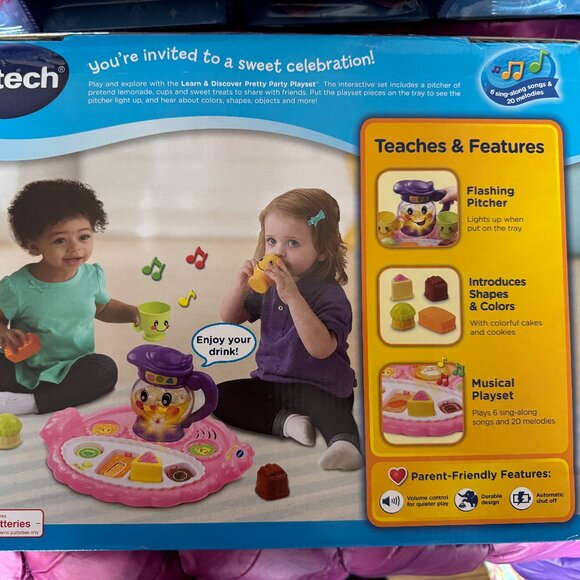 VTech Learn and Discover Pretty Party Playset - Picture 3 of 3